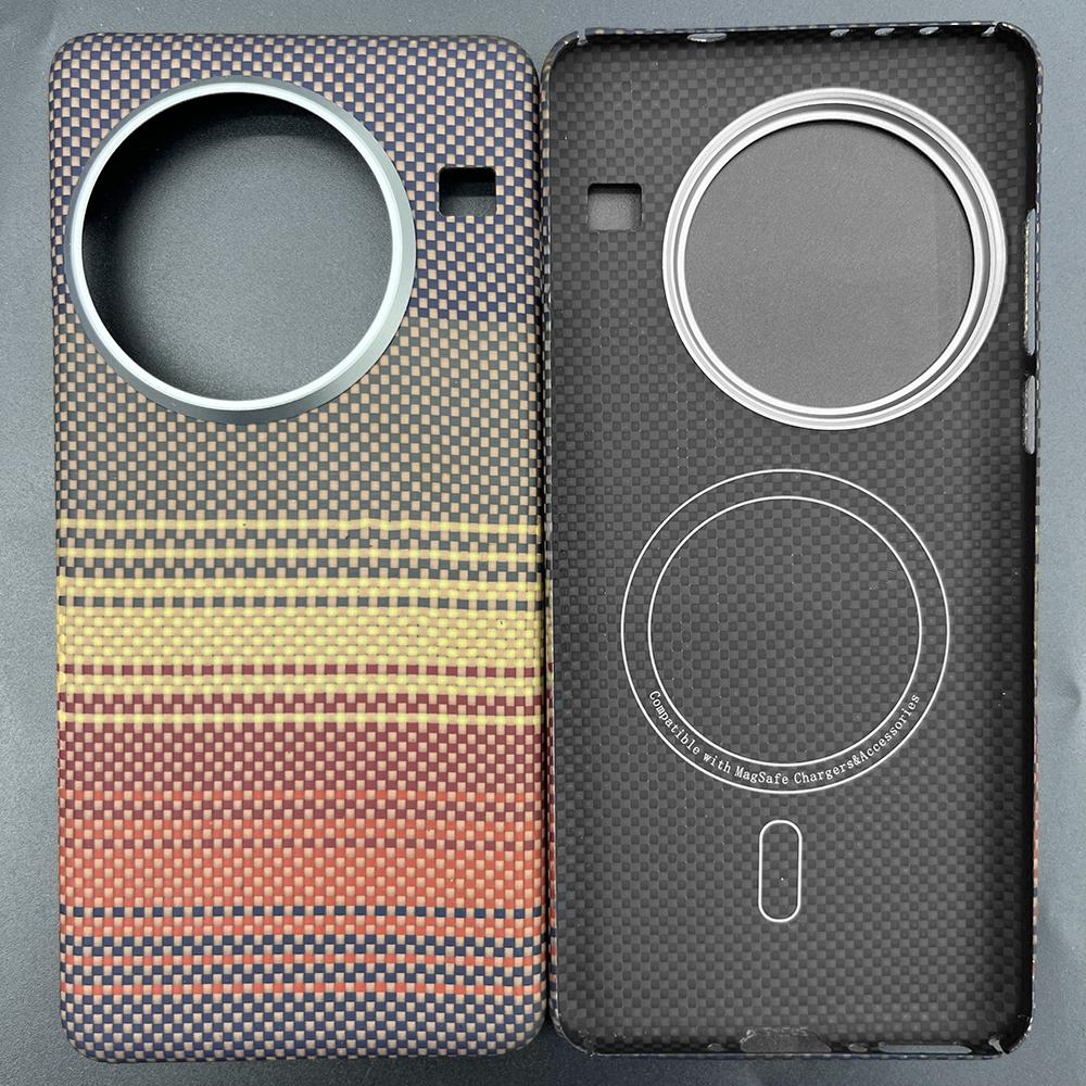 Magnetic Carbon Fiber Case For OnePlus 13 Magsafe Case Aramid Fiber Lightweight Cover Durable Sturdy OnePlus 13 Phone Accessory
