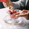 VAKADA Glass Dessert & Breakfast Serving Set