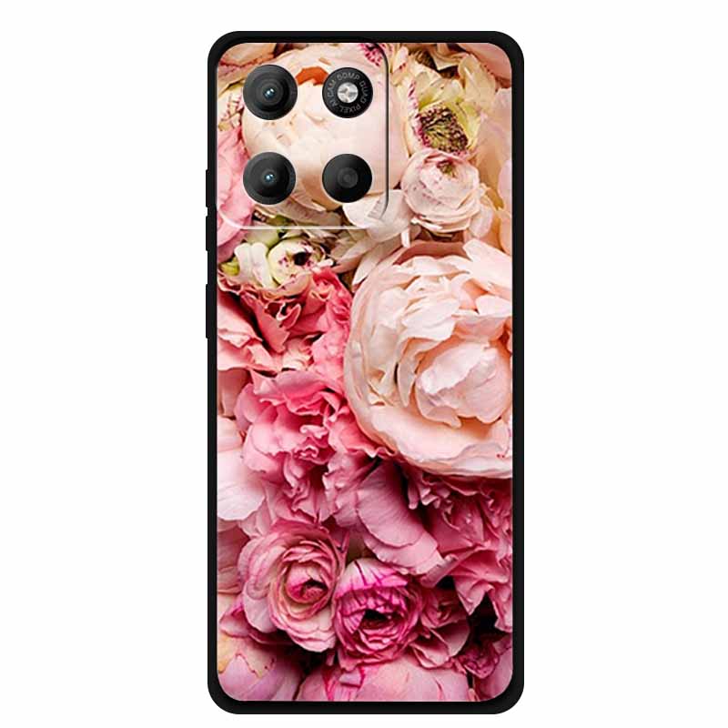 For Motorola Moto G15 4G Case G15Power 2025 New Fashion Black TPU Shockproof Phone Cases For Moto G15 Power Etui Fundas MotoG15