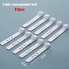 5 Sizes Multifunction Headphone Data Cable Charging Cable Organizer Transparent Data Cable Organizer With Lid Desktop Stationery