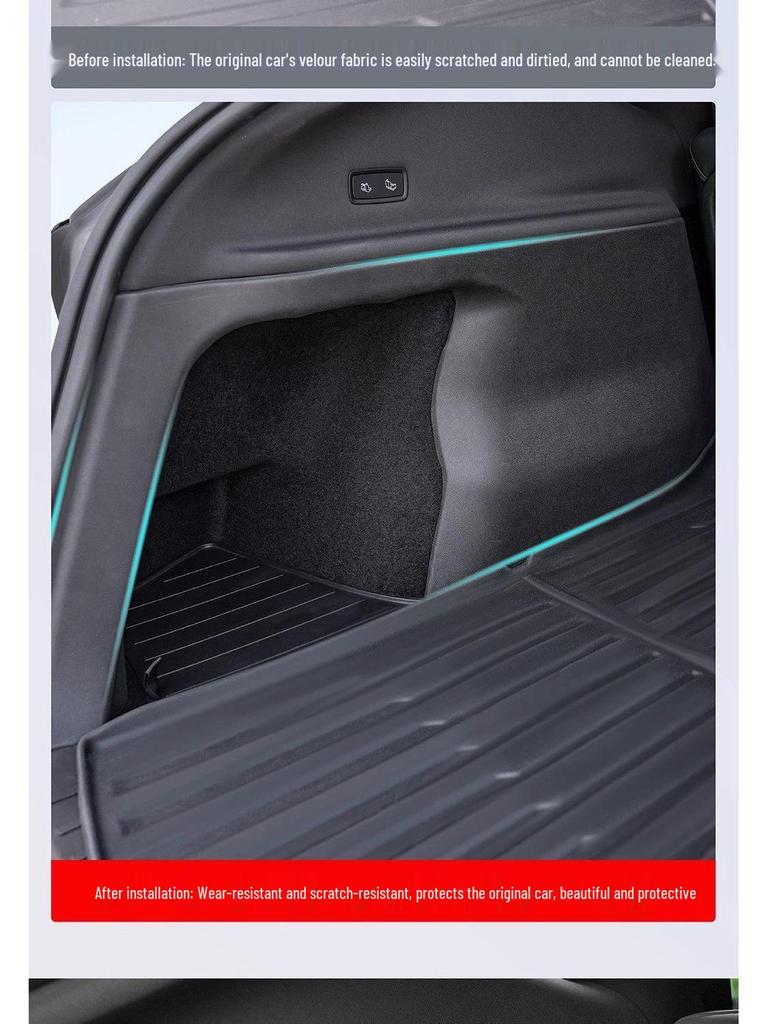 Tesla Model Y Rear Trunk Side Protective Plates - Set of 25