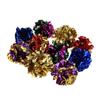 6Pcs Mylar Crinkle Foil Balls Cat Kitten Sound Play Toy Crackle Paper Rustle