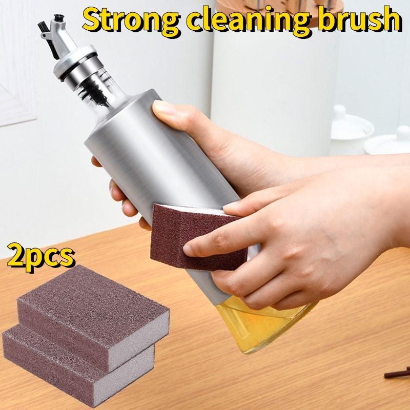 Diamond Sponge Wipe Nano Magic Wipe Dirt Removal Cleaning Brush Rust Removal Decontamination Sponge Wipe Pot Dishwashing Strong Cleaning Brush