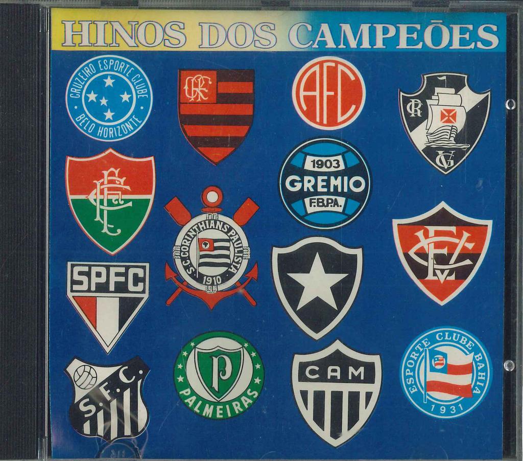 CD VARIOUS - Hinos Dos Campeoes CD1120 UNKNOWN 1993 Japan Pop Used