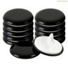 K1AE 25mm Thick Furniture Pad Auto Adhesive Not Slip Protectors Upgrades 12pcs for Hard Floor Defense & Quiet Gliding