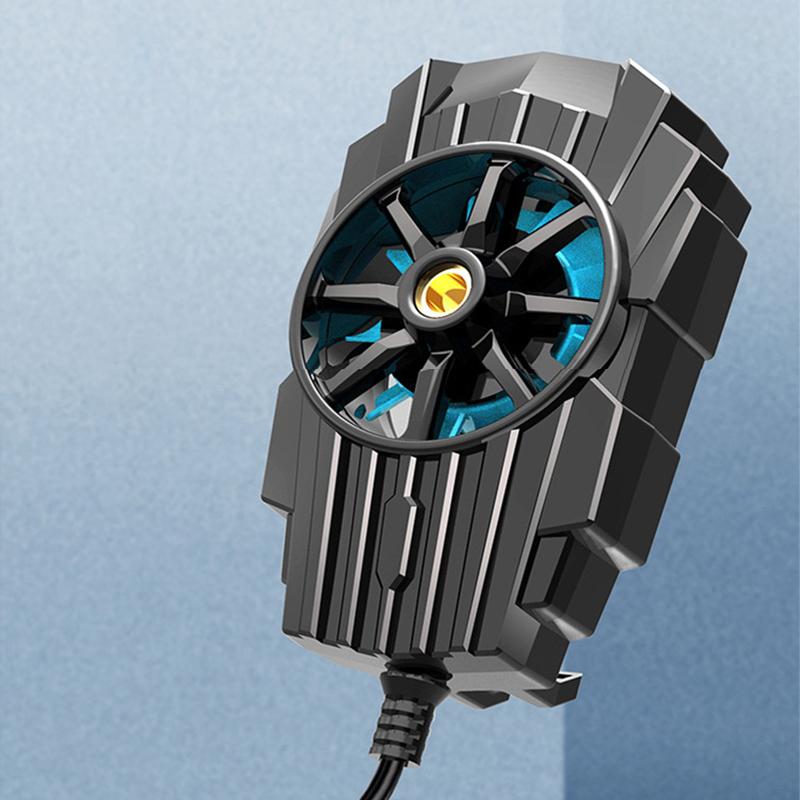 Portable Cooling Fan Mini Cooling Fans For Mobile Phone Silent Cooler Cell Phone Gaming Radiator Game Cooler