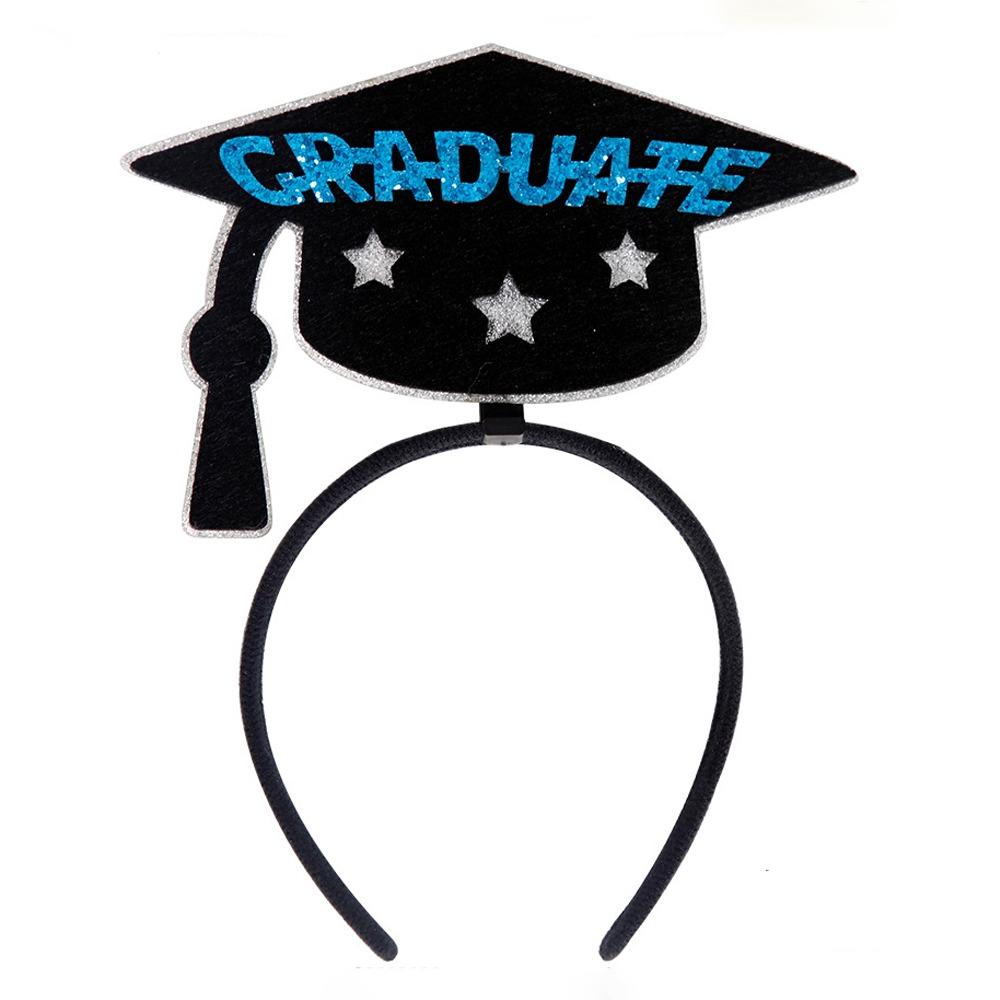 

Non-slip Graduation Cap Headband Colorful Grad Cap Headband Commencement Ceremony Style 1