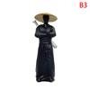 Cool Chinese Kung Fu Swordsman Figure Sand Table Layout Mini Landscape Supplies Desk Decoration Fairy Garden Miniatures