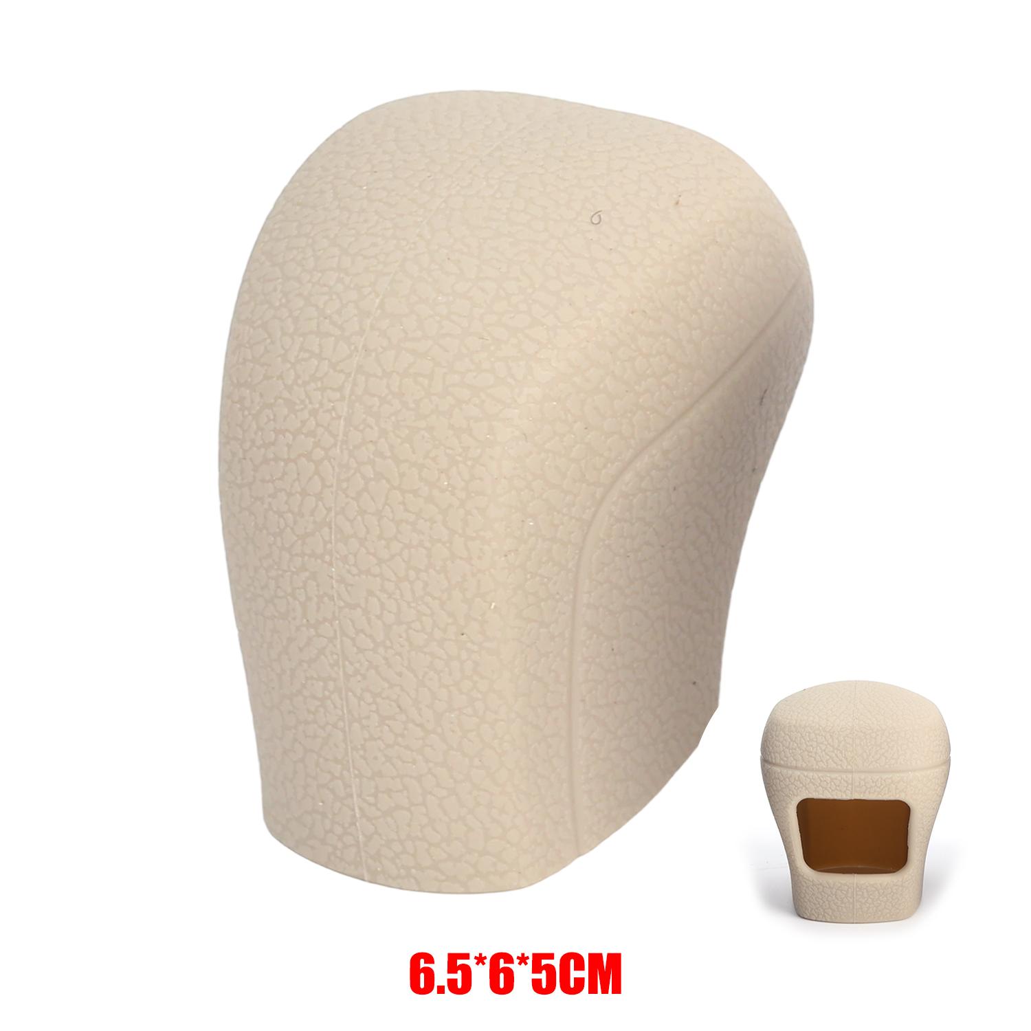 

Car Silicone Gear Shift Knob Cover Antislip Shifter Knob Univeral Automobiles Shifter Handle for Toyota C-HR for Camry Corolla бежевий