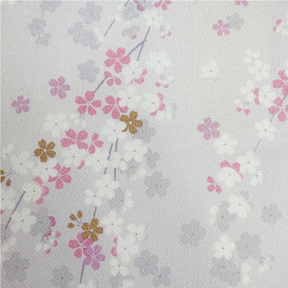 Chiyo Sakura Furoshiki 68cm Wide Rayon Furoshiki Made in Japan Uno's (Cherry Blossom) (Wisteria)