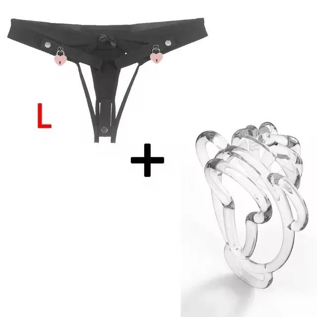 FUFU Clip Sissy Chastity Belt Sexy Male Training Thong Sissy With Anti Cheating Penis Device Adult Sex Toys For Gay Men