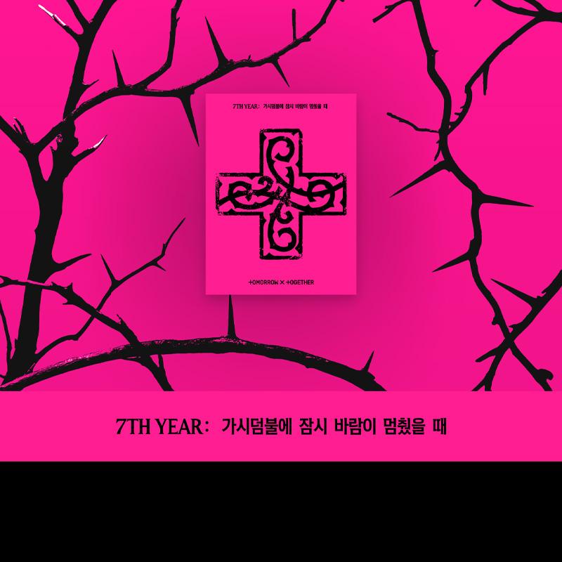 [FÖRBESTÄLLNING] TOMORROW X TOGETHER – 7TH YEAR When the Wind Paused in the Thorn Bush (PPULBATU Ver.) (Weverse Albums Ver.)