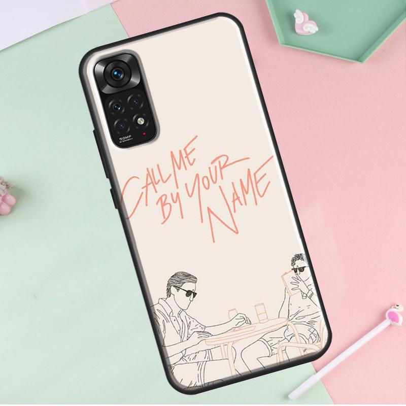 Call Me By Your Name For Redmi Note 12 Pro Plus Cover For Redmi Note 10 8 9 11 Pro 12S 11S 10S 9S 9C 10C 12C Case
