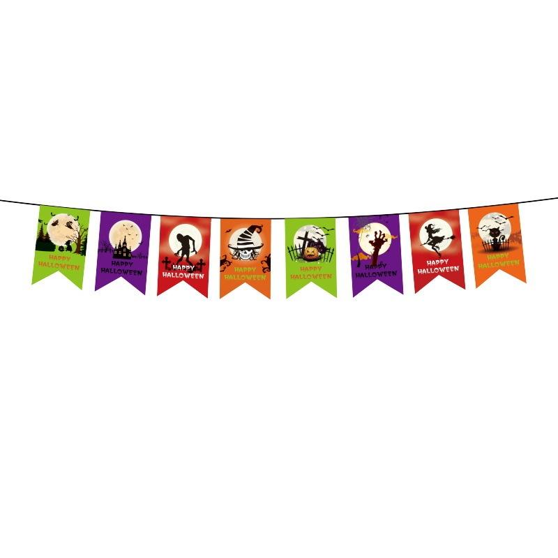 Halloween Party Haunted House Hanging Garland Pennant Banner Decoration 16 Types