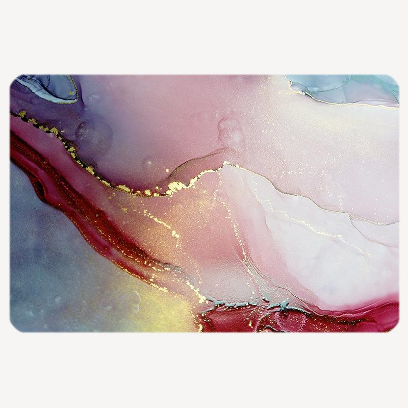 Ink Wash Painting Diatom Mud Entrance Door Mat Antislip Hallway Home Outdoor Kitchen Rug Bathroom Porch Floor Carpet Decorate