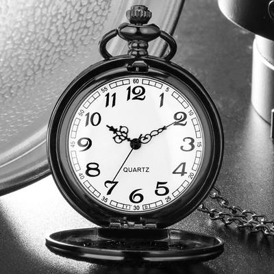Reloj de Bolsillo Flor Hueca Clásico Retro Tapa Circular Pin de Broche Reloj de Bolsillo Adecuado para la Temporada de Bodas y Regalos de Navidad