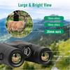 12x42 Binoculars for Adults High Power with Universal Phone Adapter,Compact Waterproof Binoculars with Low Light Vision for Bird Watching, Hunting,
