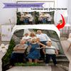 Personalizează Imagine Personalizează-ți fotografia Set de Lenjerie de Pat Husa de Plapumă Respirabilă cu Fețe de Pernă Decorațiune pentru Casă Cadou de Ziua de Naștere