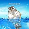 Aili Feida Men's Quartz Watch: Transparent Back, Luminous Dial, Popular On Douyin.