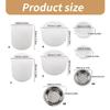 Silicone Molds Stripe Incensed Burners Moulds Candle Cup Making Molds Plaster Molds Craft Supplies Epoxy Resin Molds