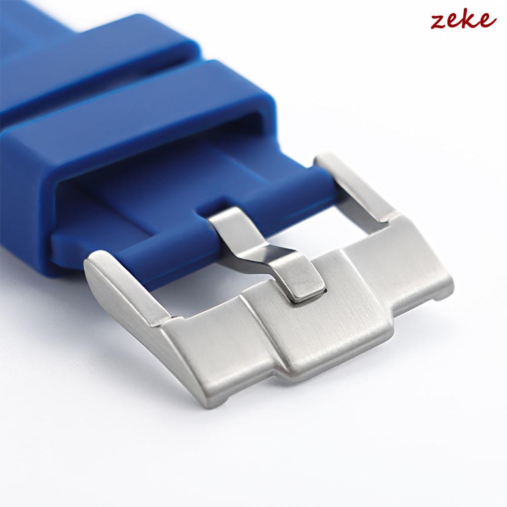 Hochwertiges Kautschukarmband mit gebogenem Ende 20mm 22mm Silikon-Uhrenarmband für Swatch für Omega Moonswatch Armband Wasserdichtes Armband