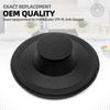 Black Rubber Sink Stopper: Ideal for InSinkErator STPPL Garbage Disposal