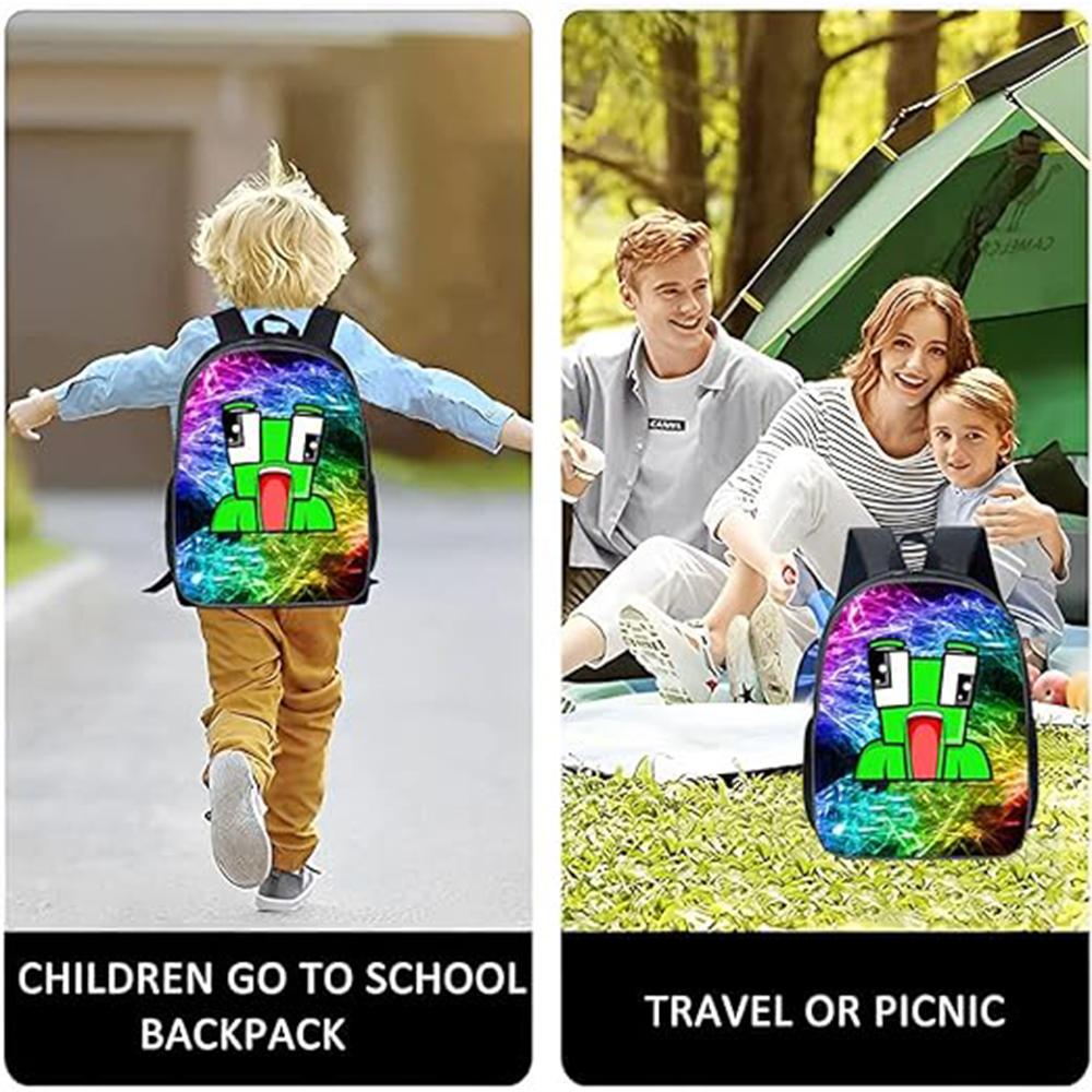 New Unspeakable Cartoon Backpack Stationery Storage Bag for Students