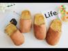 Plush Foodie Bread Hamburger Toast Winter Non-Slip Soft Home Shoes