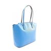 Used MCM Tote Bag leather Blue Used Women