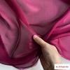 Chiffon di Vera Seta Largo 6 mm: Tessuto di Seta di Gelso Trasparente per Foulard, Vestiti Estivi e Abiti da Sera