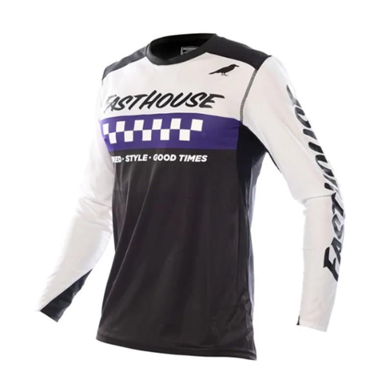 Fasthouse Mountain Bike Cycling Jersey Long Sleeve Quick Dry Performance Shirt Trail Riding Off-Road Adventures