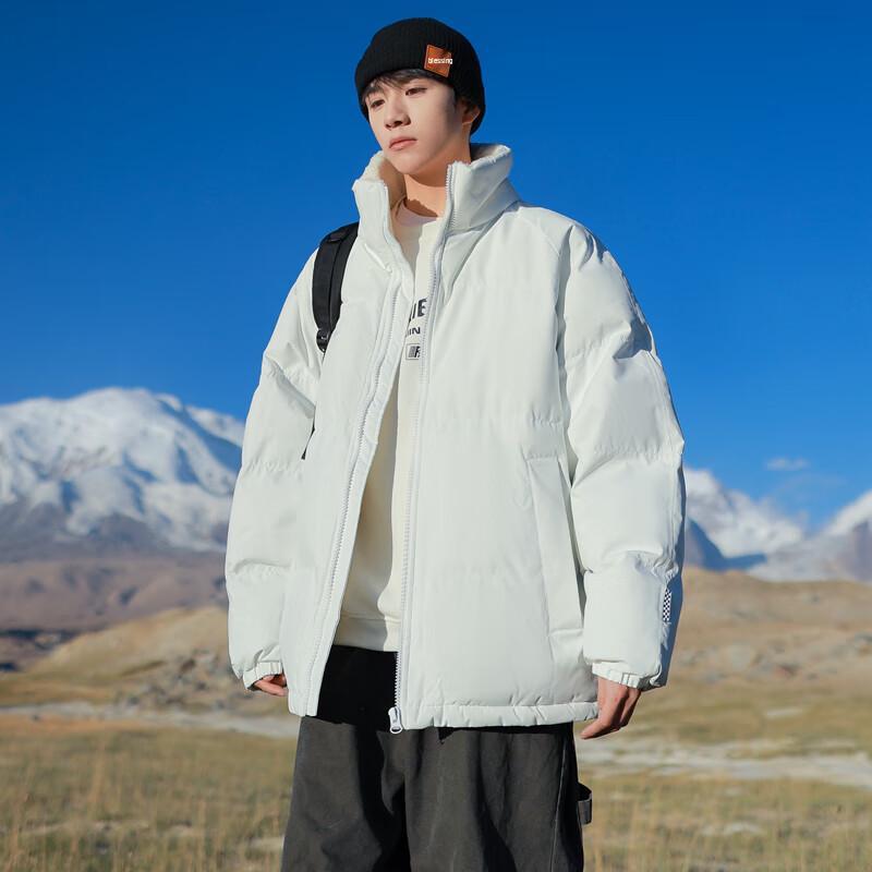 Wassup Sohot Men's Stand Collar Puffer Jacket