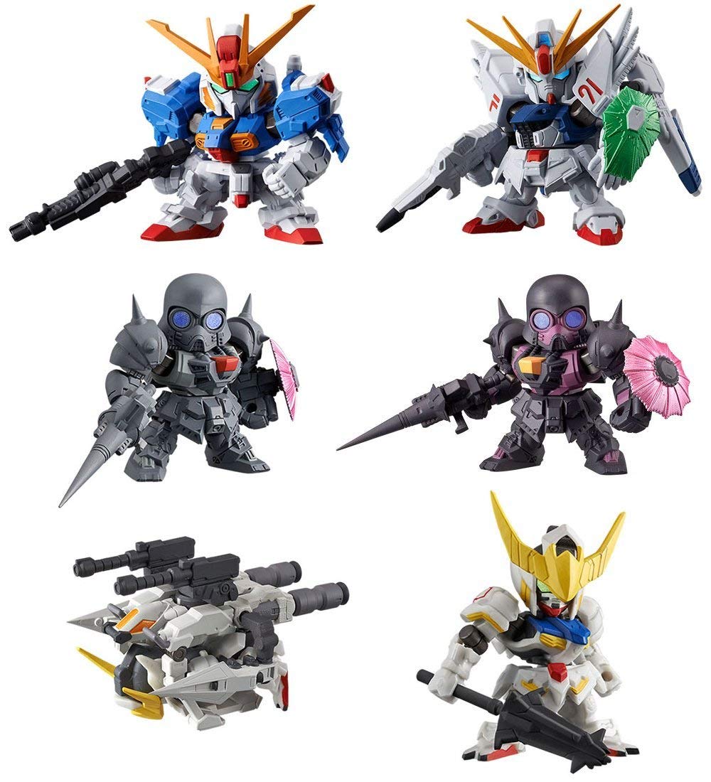 

Gashapon Mobile Suit Gundam Gashapon Warrior Dash 06 Set