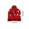 Christmas Hat With Led Light Christmas Light Up Sweater Knitted Beanie Xmas Hat for Adults Kids Christmas Decor Supplies
