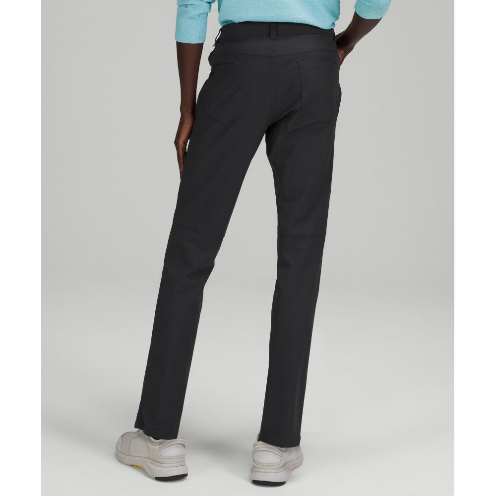 Lululemon Abc Slim Fit 5 Pocket Pant 32l  Warpstreme Obsidian