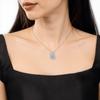 Swarovski Swan Design Diamond Necklace Unisex Necklace Silver 5723389