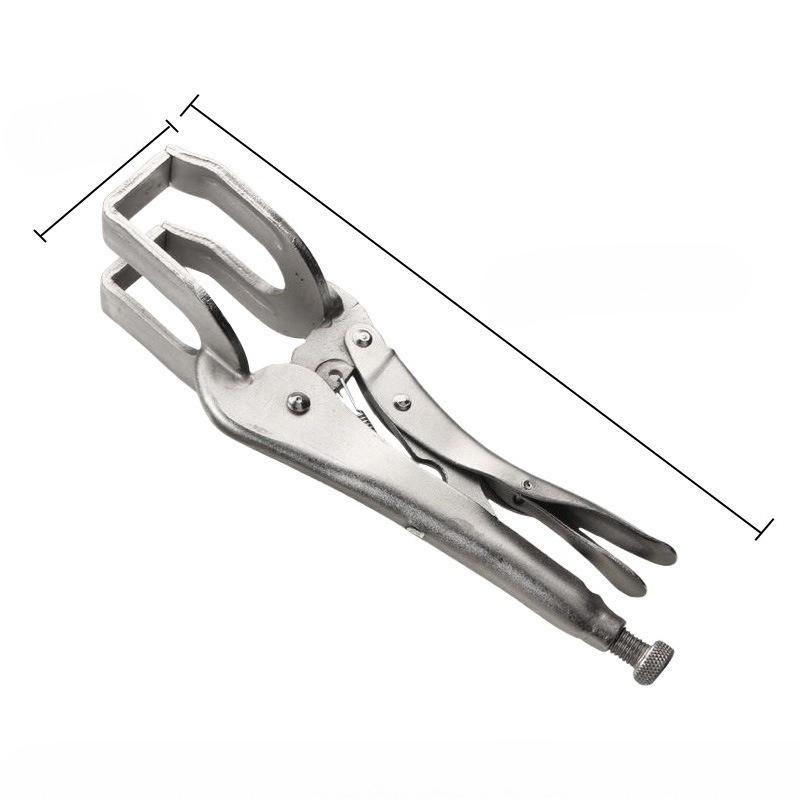 1Pc U-Welding Power Pliers Butt Pliers Counterpoint Pliers Fixed Clamp Tool Multifunctional Pipe Welding Pliers Heavy Duty