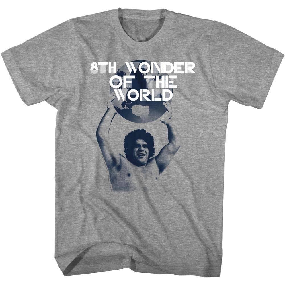 Andre the Giant Atlas 8th Wonder Men T Shirt S