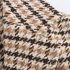 European and American style, new women's clothing, versatile, fashionable and fashionable woolen plaid jacket 9492780