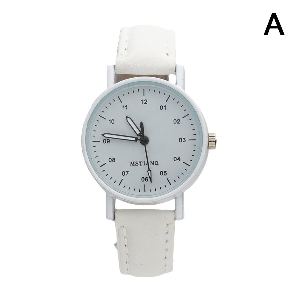 Women Watches PU Leather Strap Women Quartz Wristwatches Waterproof Round Dial Retro Watch Ladies Girls Quartz Wristwatch