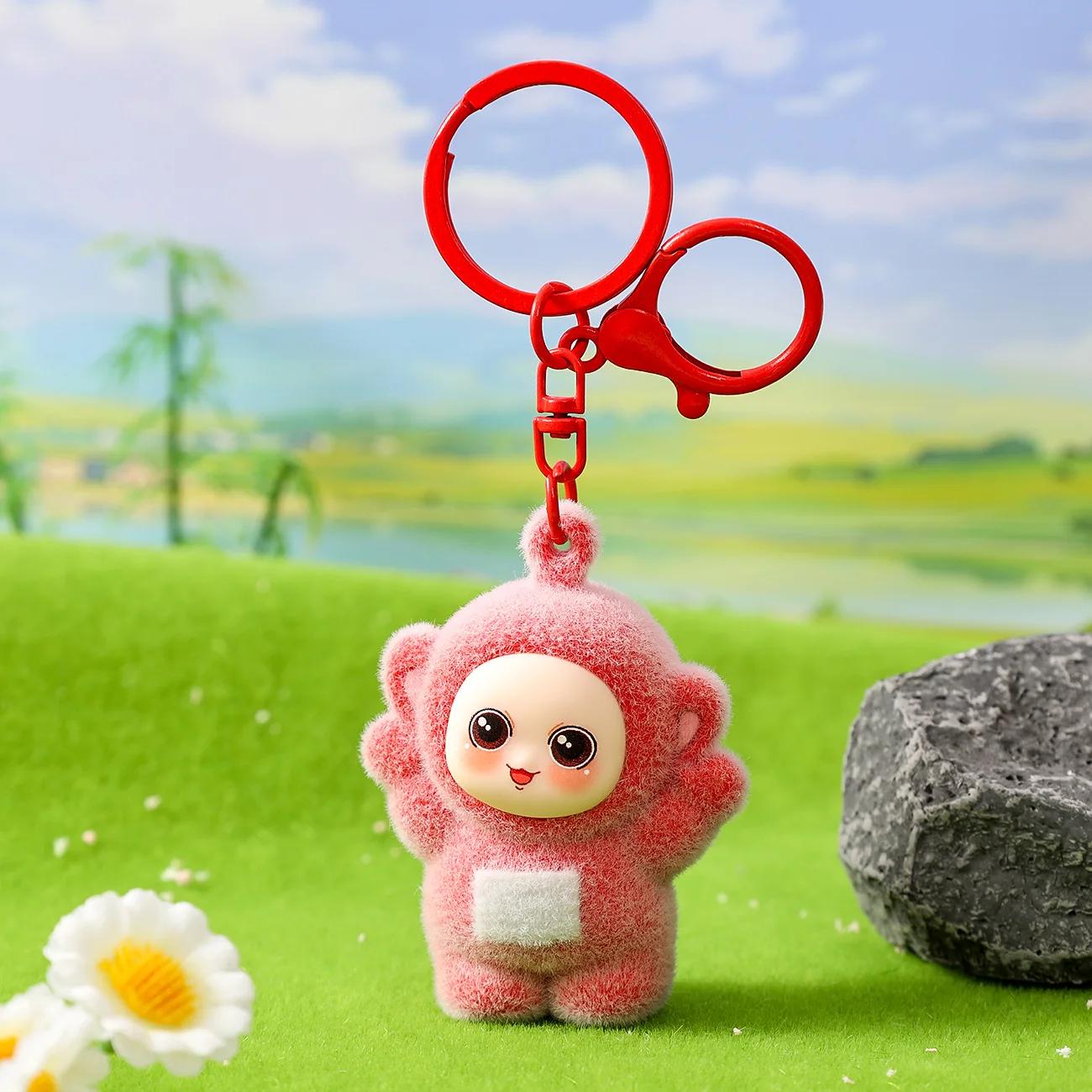 

Four-Color Baby Series Cartoon Keychain, Couple Style Small Pendant For Schoolbag, Cute Doll, Versatile Fashion Accessory