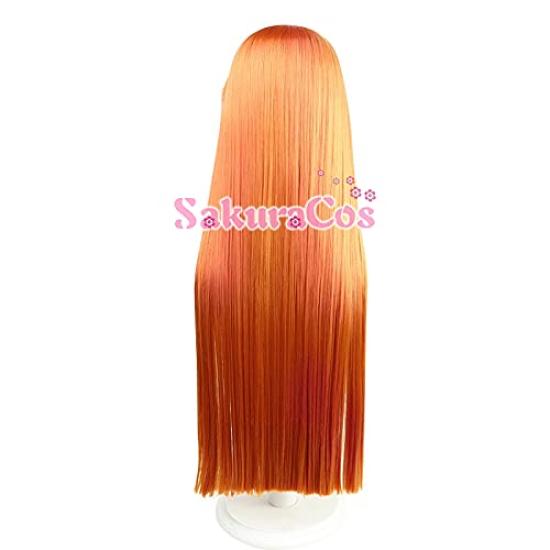 Sakuracos Uma Musume Pretty Derby Spica Silence Suzuka Cosplay Perücke Sofort lieferbar