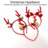 Christmas Reindeer Headband for All Age Party Accessories Deer Horn Hairhoop Festival Hairband Seasonal Costume Headwear
