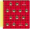 Stationery Monchhichi Merchandise Ring Notebook Square Pattern S2643421 Sun-Star