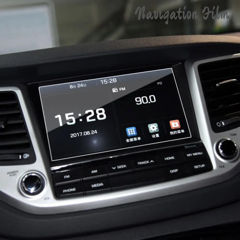 Car Navigation Screen Film for Kia Sportage Sportage QL KX5 Tucson 2016 2017 GPS Sticker Cover Protector Interior Accessories
