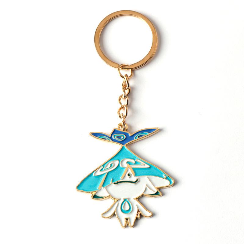 Genshin Impact Xiao & Tartaglia Mask Keychain, Venti & Hu Tao Pendant Necklace, Anime Accessories