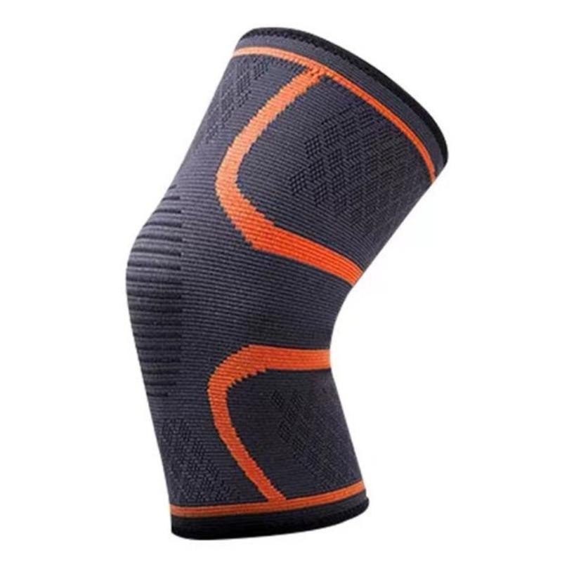 Genouillères de sport tricotées Running Basketball Cyclisme Fitness Antidérapantes Homme et Femme Respirantes Chaudes Genouillères en nylon