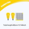 12 Pieces Gutter Cleaning Brush Bundle Tools From The Ground RV Rain