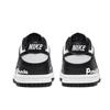 Nike Pantofi de Skateboard Dunk SB din Piele Rezistentă la Abraziune, Model Jos, Unisex, Negru Alb, DD1391-100(Echipa641-)
