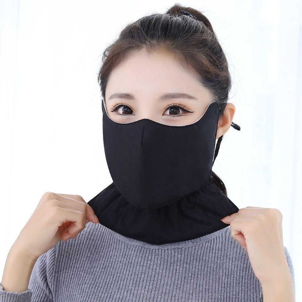 

Cold-proof Riding Facial Protector Neck Protector Cycling Mask Durable Winter Face Mask Winter Black